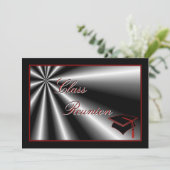 Wiedersehen School Wiedersehen High School Bildung Einladung (Stehend Vorderseite)