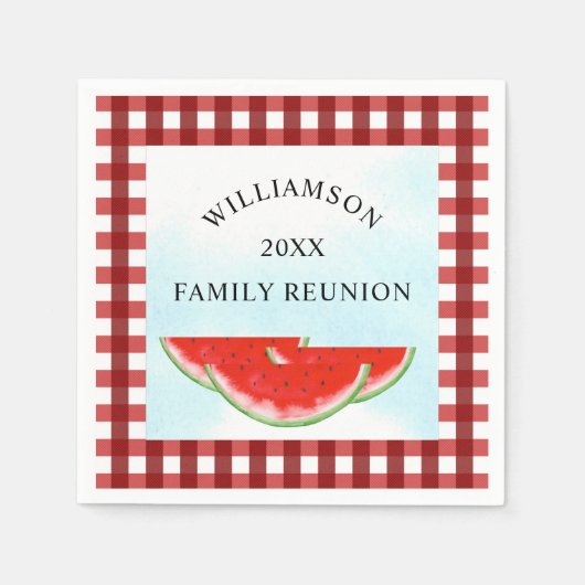 Wiedersehen Serviette (Vorderseite)