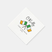 Wiedersehen Serviette (Ecke)