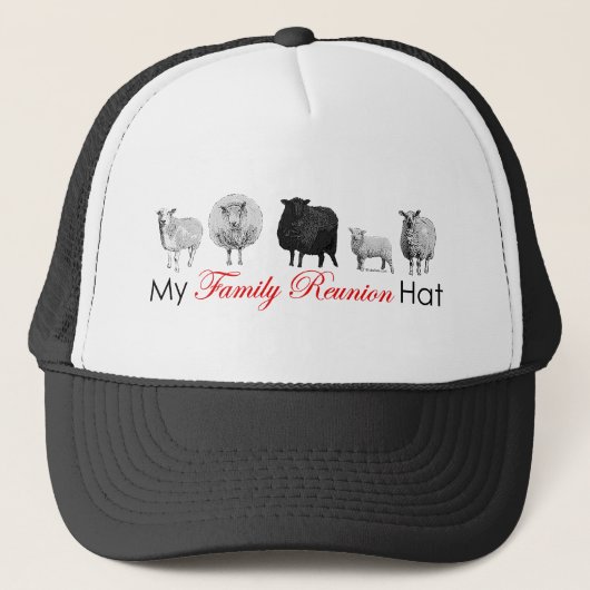 Wiedersehen Sheep Truckerkappe (Vorderseite)