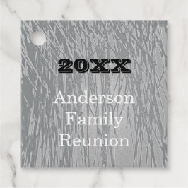 Wiedersehen Silver Line Abstrakt Big Ansammlung Geschenkanhänger