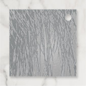 Wiedersehen Silver Line Abstrakt Big Ansammlung Geschenkanhänger (Rückseite)