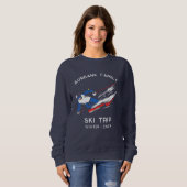 Wiedersehen Ski-Trip-Team Sweatshirt (Vorne ganz)