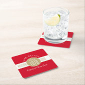 Wiedersehen Square Paper Untersetzer der 50. Klass (Vor Ort)