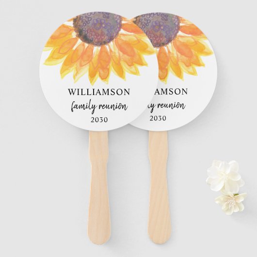 Wiedersehen Summer Fächer (Vorne und Hinten)