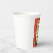 Wiedersehen Summer Sunset Beach Palm Tree Pappbecher (Rechts)