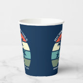 Wiedersehen Sunset Island Custom Party Pappbecher (Links)