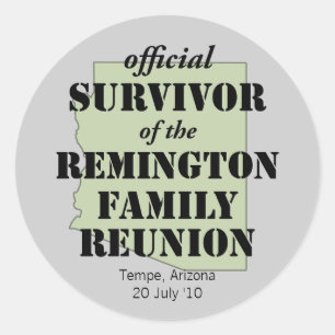 Wiedersehen Survivor Sticker für die Arizona-Famil