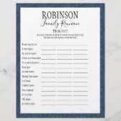 Wiedersehen Think Fast Game (Vorderseite)