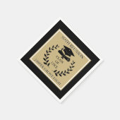 Wiedersehen Time Fun! Custom Class-Wiedersehen Serviette (Ecke)