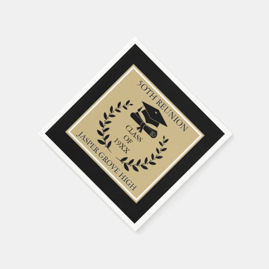 Wiedersehen Time Fun! Custom Class-Wiedersehen Serviette (Ecke)