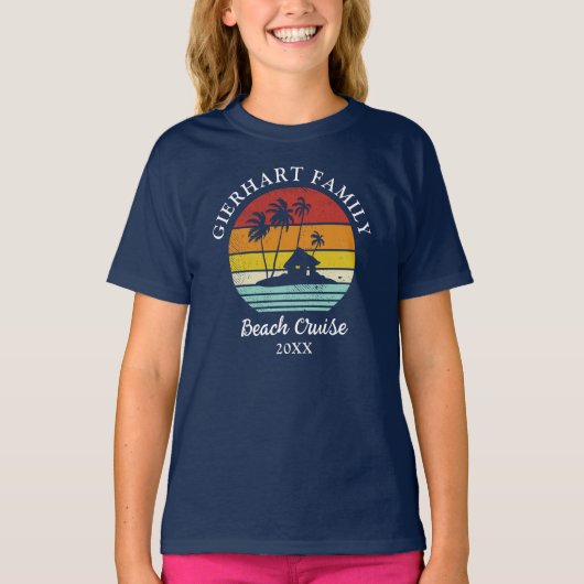Wiedersehen-Tochter-Matching für die Beach Cruise T-Shirt (Vorderseite)