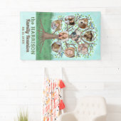 Wiedersehen Tree 9 Foto Collage Custom Party Banner (Insitu)