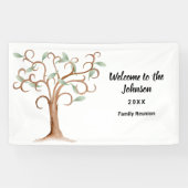 Wiedersehen Tree-Banner Banner (Horizontal)