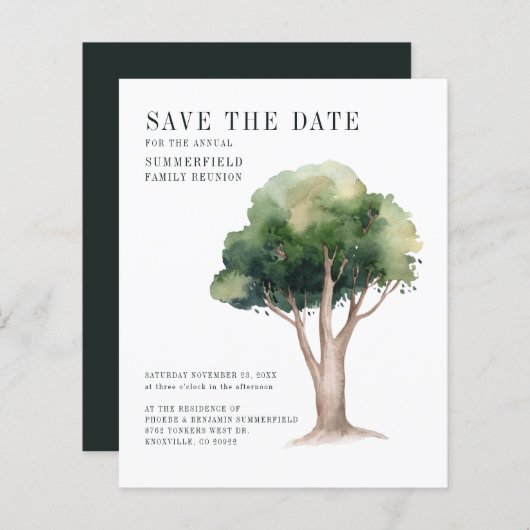 Wiedersehen-Tree für die (Vorne/Hinten)