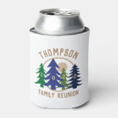 Wiedersehen Trees der Familie Personalisiert Dosenkühler (Kanne Vorderseite)