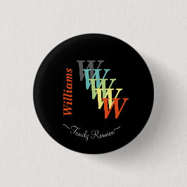 Wiedersehen Typografie für Familie Stilisierter Te Button