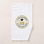 Wiedersehen Uni-Abschluss Jahr der High School Badhandtuch Set (Handtuch)