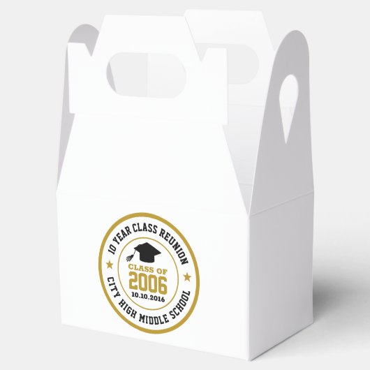 Wiedersehen Uni-Abschluss Jahr der High School Geschenkschachtel (Geöffnet)