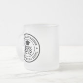 Wiedersehen Uni-Abschluss Jahr der High School Mattglastasse (Vorderseite Links)