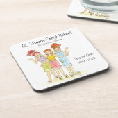 Wiedersehen-Untersetzer Untersetzer (Linke Seite)