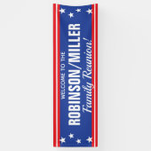 Wiedersehen US Flagge oder 4. Juli Banner (Vertikal)