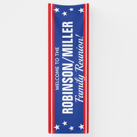 Wiedersehen US Flagge oder 4. Juli Banner (Vertikal)