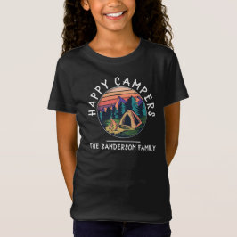 Wiedersehen Vacation Name Zelt Familie Camping Rei T-Shirt