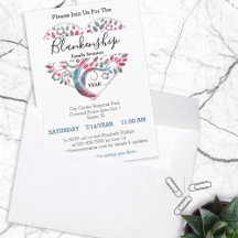 Wiedersehen-Vorlage für Herz-Shaped Tree