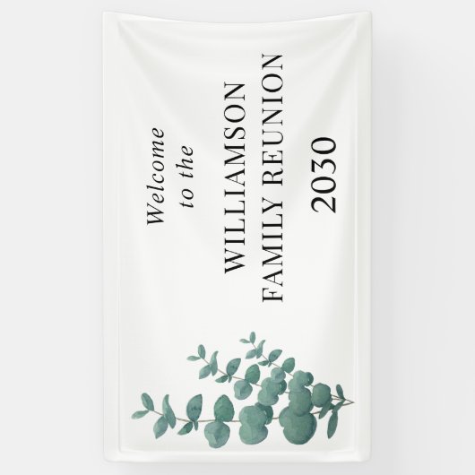 Wiedersehen Welcome Banner (Vertikal)