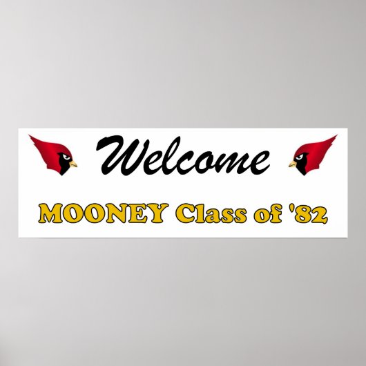 Wiedersehen Welcome Banner Poster (Vorne)