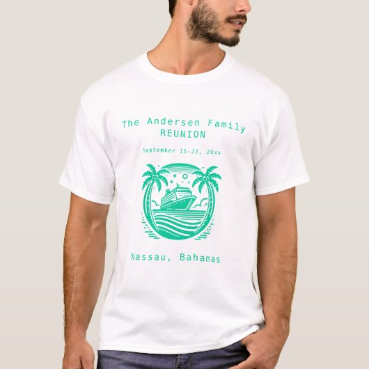 Wiedersehen | Wiedersehen Cruise Group T-Shirt (Vorderseite)