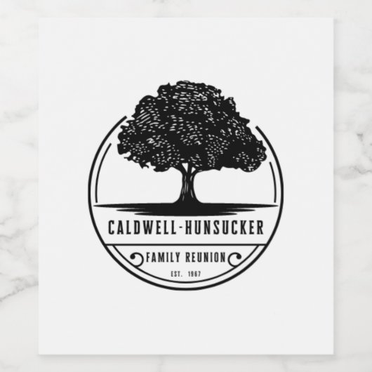 Wiedersehen Wine Flasche Etikett (Einzelnes Label)