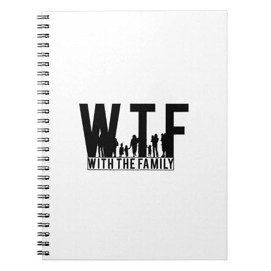 Wiedersehen WTF mit Familie Notizblock (Vorderseite)