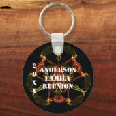 Wiedersehen Yellow Orange Celestie Keepake Schlüsselanhänger (Vorderseite)