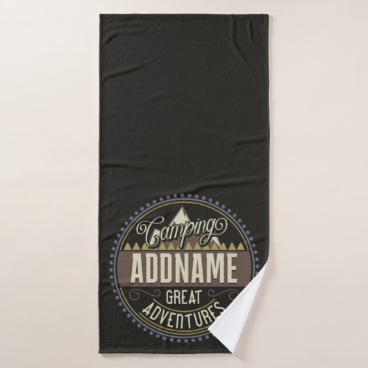 Wiedersehen zum Camping "Camp Trip Family" mit ben Badhandtuch Set (Badehandtuch)