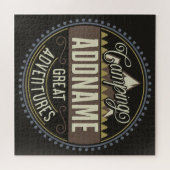 Wiedersehen zum Camping "Camp Trip Family" mit ben Puzzle (Horizontal)