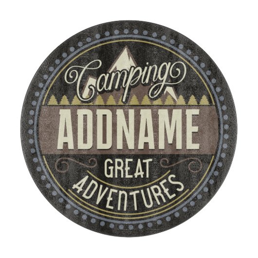 Wiedersehen zum Camping "Camp Trip Family" mit ben Schneidebrett (Vorderseite)