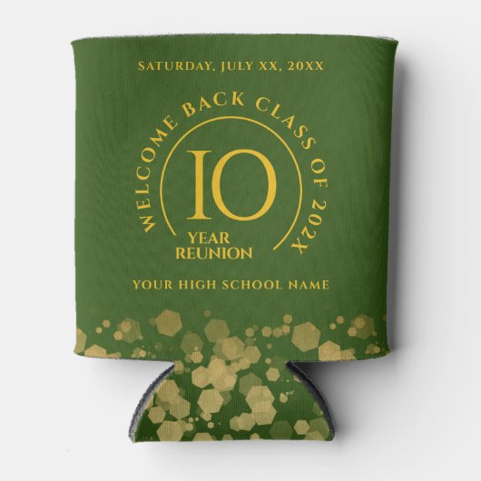 Wiedersehen zur Uni der Green & Gold School Dosenkühler (Vorderseite)