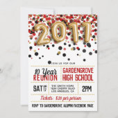 Wiedersehen zur Uni der Hochschule 2011 Einladung (Vorderseite)