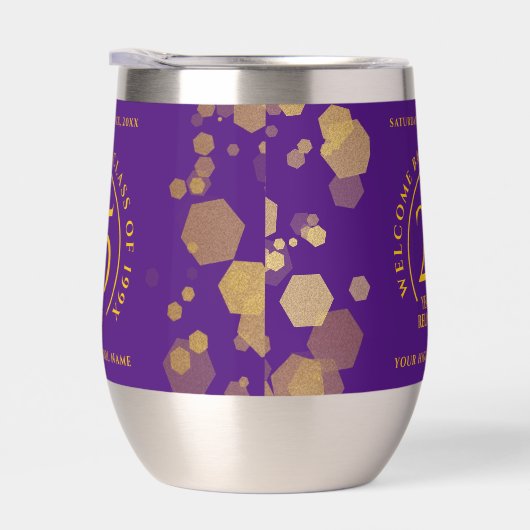 Wiedersehen zur Uni von lila- und Goldschulen (Rechts)