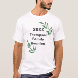 Wiedersehen-Zweige-Blätter der Familie halten T-Shirt