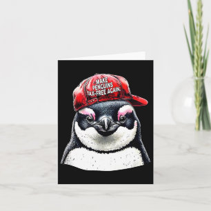 Wiederum Steuerfrei für Pinguin - Resist Penguins Karte