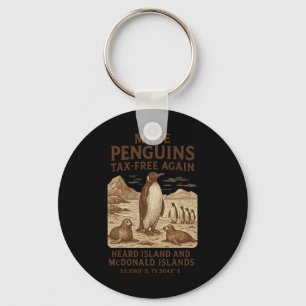 Wiederum Steuerfrei für Pinguin - Resist Penguins Schlüsselanhänger