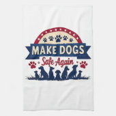 Wiederum Trump-Wahlen für Hunde Geschirrtuch (Vertikal)