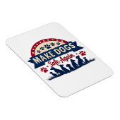 Wiederum Trump-Wahlen für Hunde Magnet (Rechte Seite)