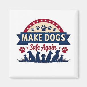 Wiederum Trump-Wahlen für Hunde Magnet