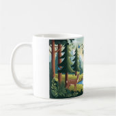 Wiederverbindung mit der Natur-Tasse Kaffeetasse (Links)