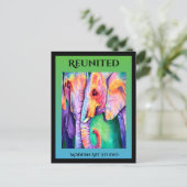 wiedervereinigt postkarte (Stehend Vorderseite)