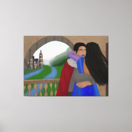 wiedervereinigt | Prinzessin und Prinz | Mairytale Leinwanddruck